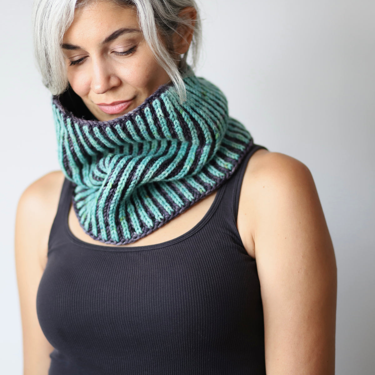 Brioche Basics - Knit Cowl | Wild Hand