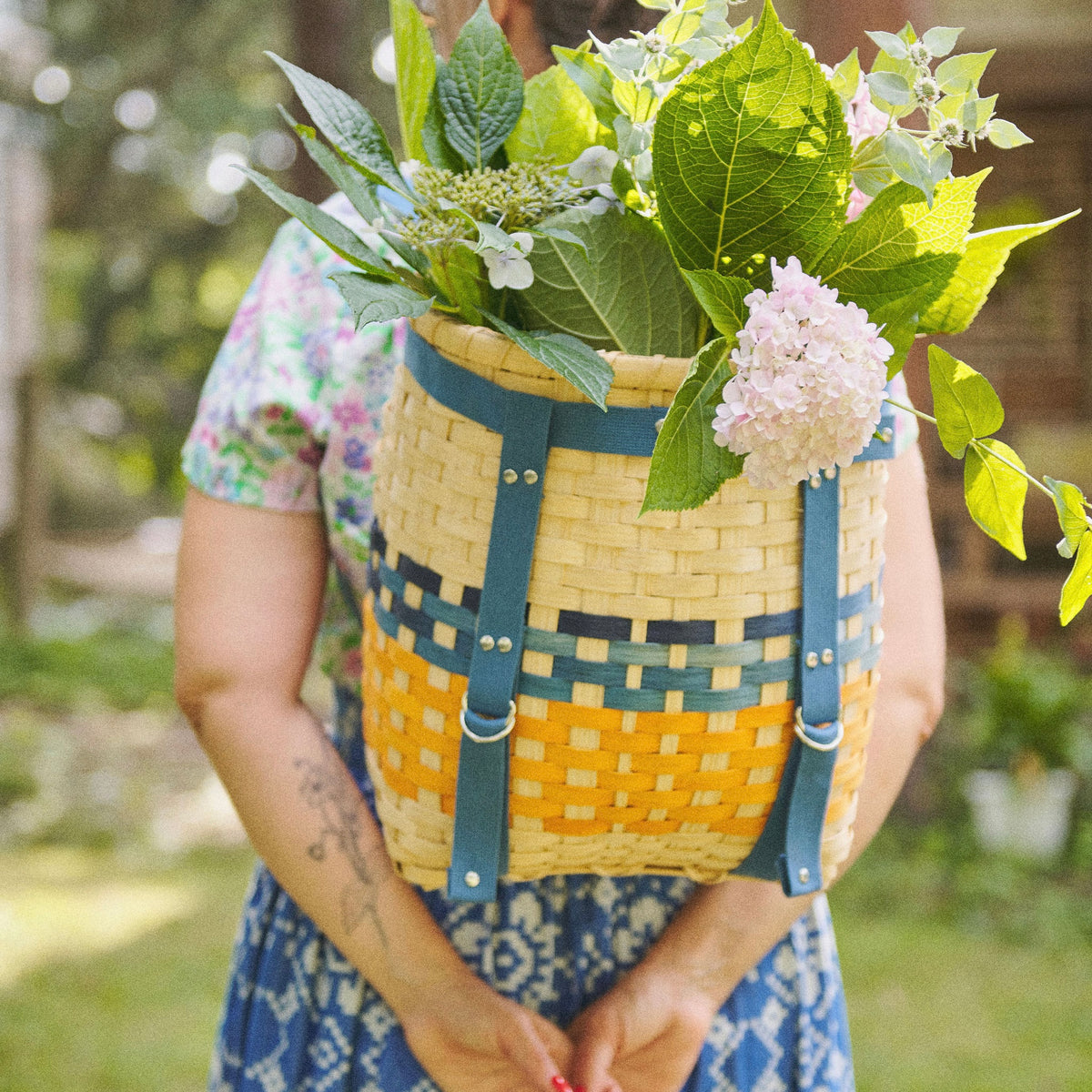 Adirondack Pack Basket Weaving Wild Hand