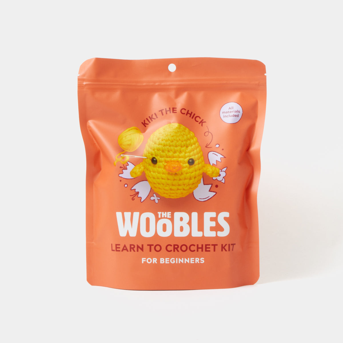 Pierre the Penguin: The Woobles Learn to Crochet Kit