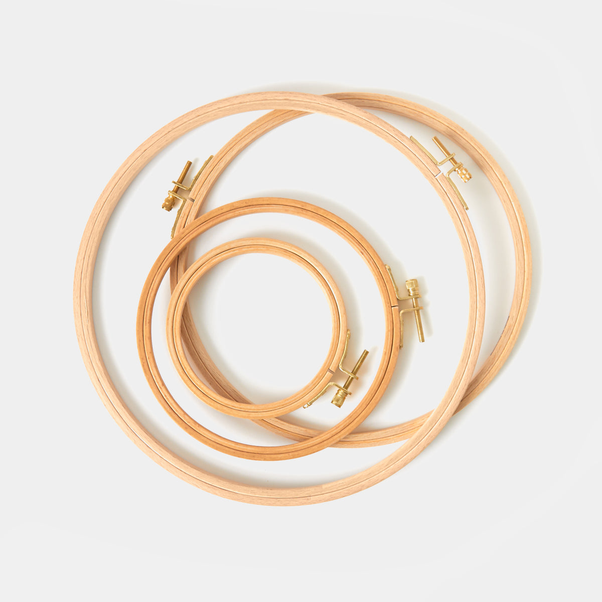 Beech Embroidery Hoop - Oval - Stitched Modern