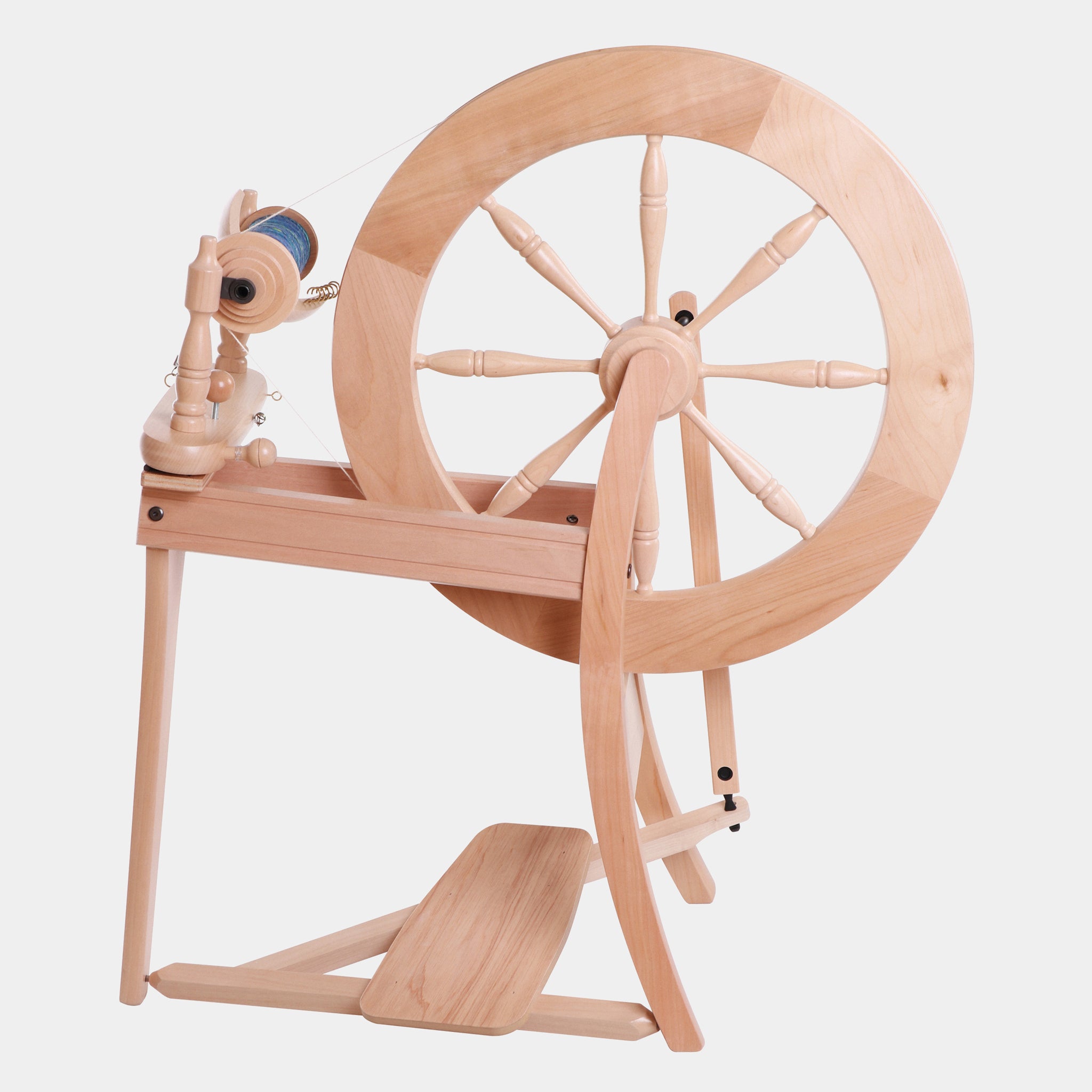 Parts Of A Traditional Spinning Wheel