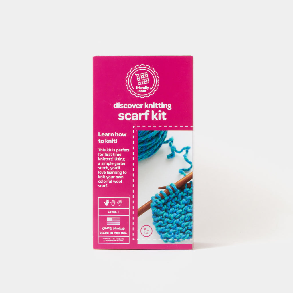 Discover Knitting: Scarf Kit
