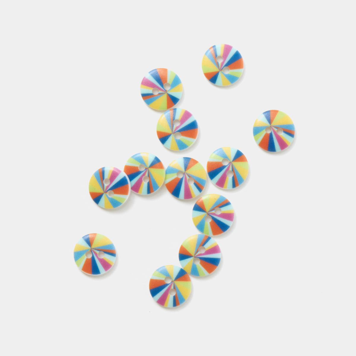 Multi-Color Pinwheel Button | Wild Hand