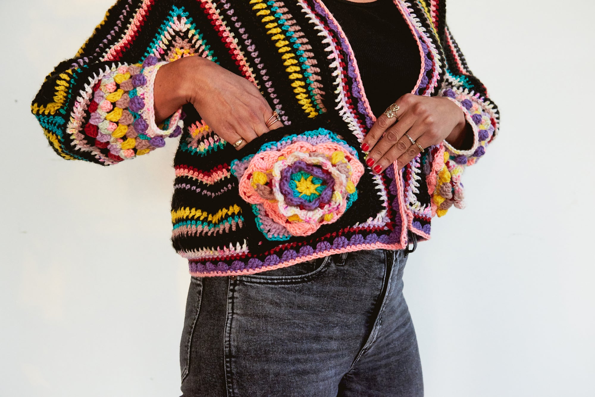 Linette Kielinski | Blooming Bomber Jacket | Wild Hand