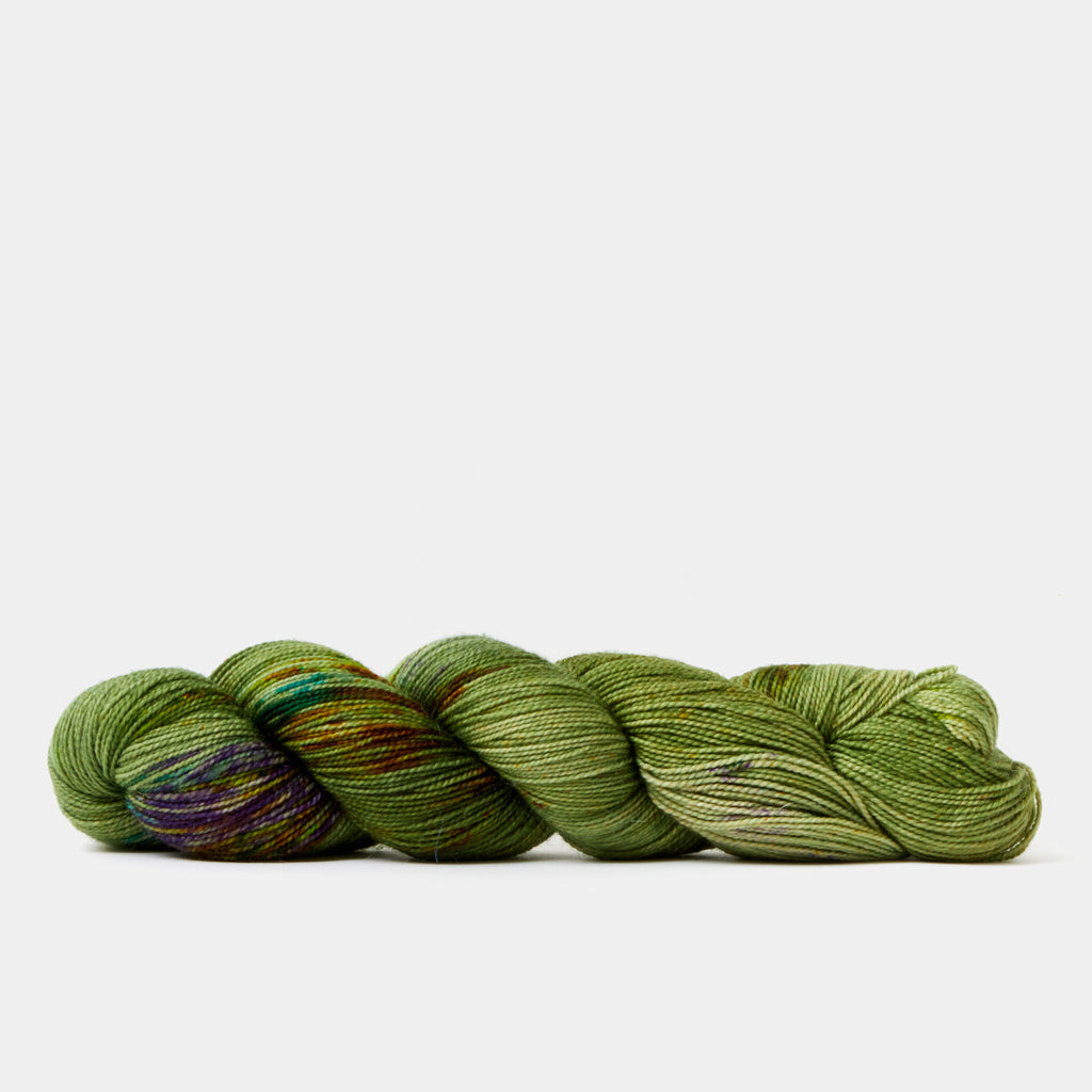 Hand dyed yarn ~ Wildberry Tea ~ mercerized cotton yarn, vegan, hand p –  Peacockyarn