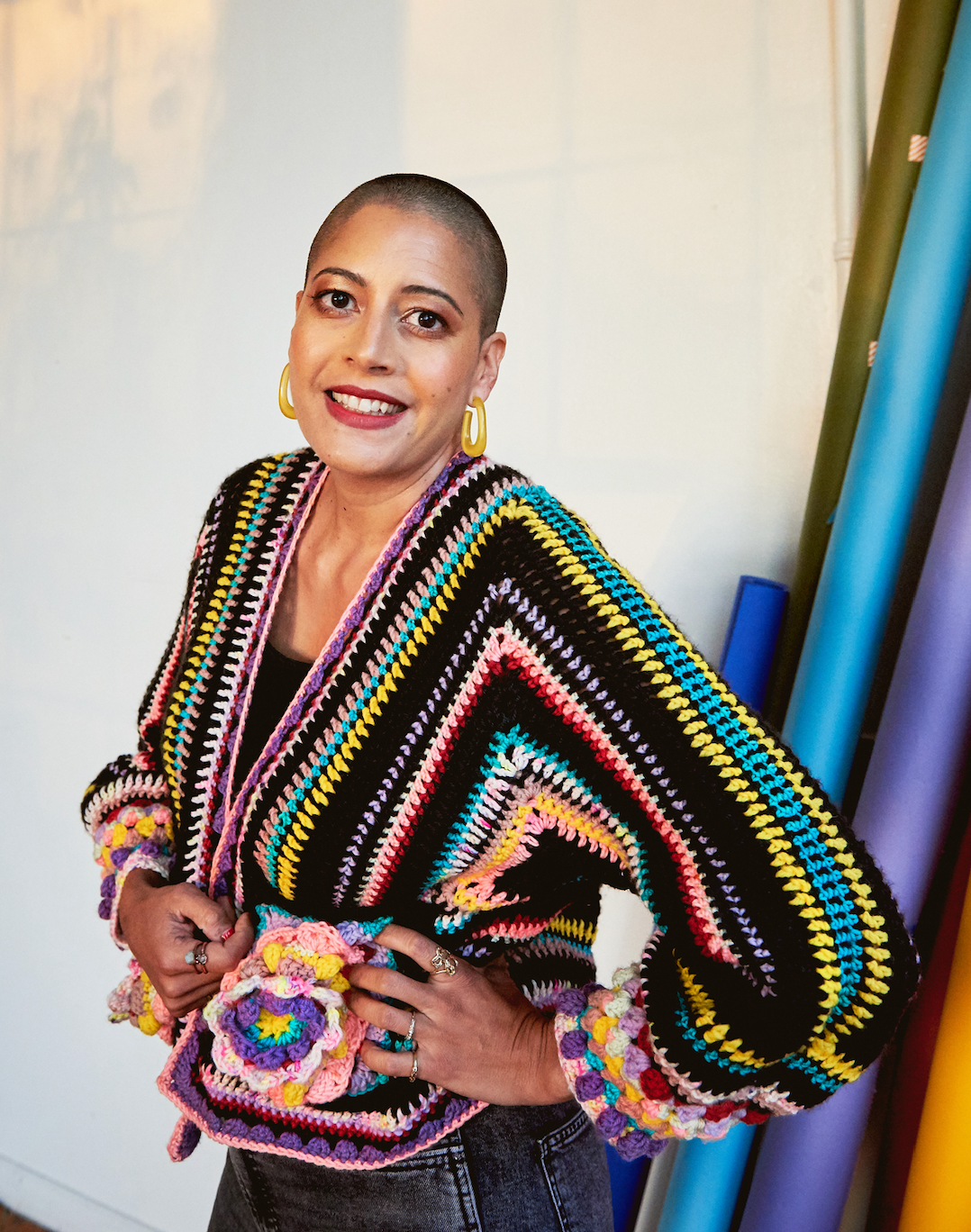 ANDRESD】jewels shine boxy jacket オケージョン jewels shine boxy jacket | ANDRESD