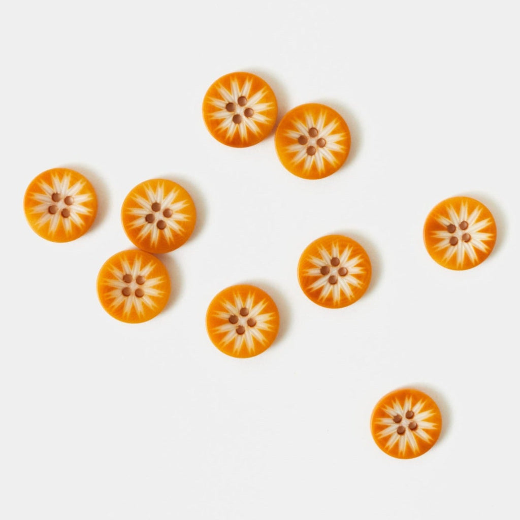 Corozo Flower Button