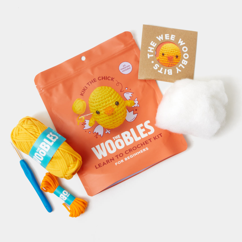 The Woobles Dinosaur Crochet Kit for Beginners