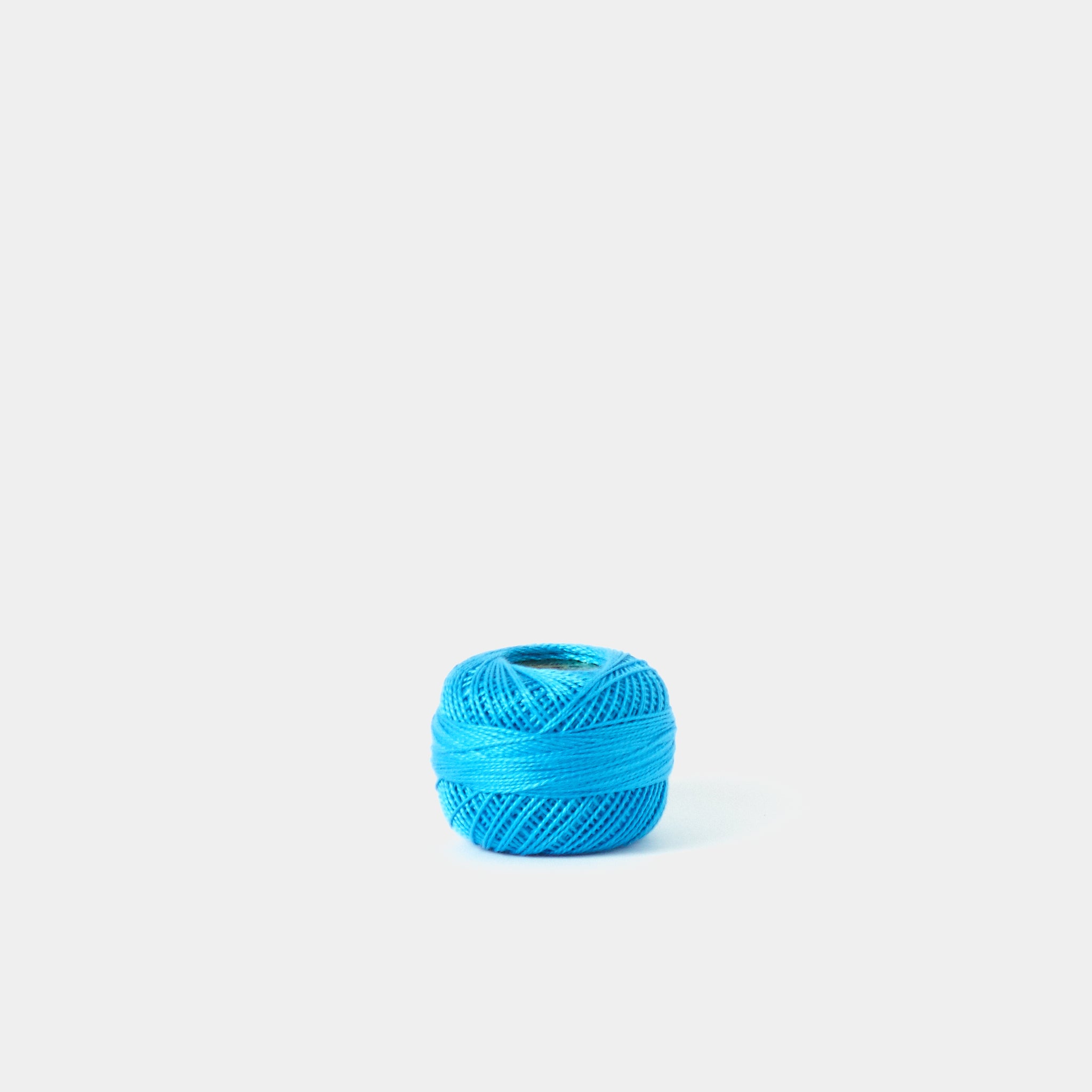 Perle Cotton: 3822 Dark Electric Blue Perle Cotton: 3822 Dark Electric Blue