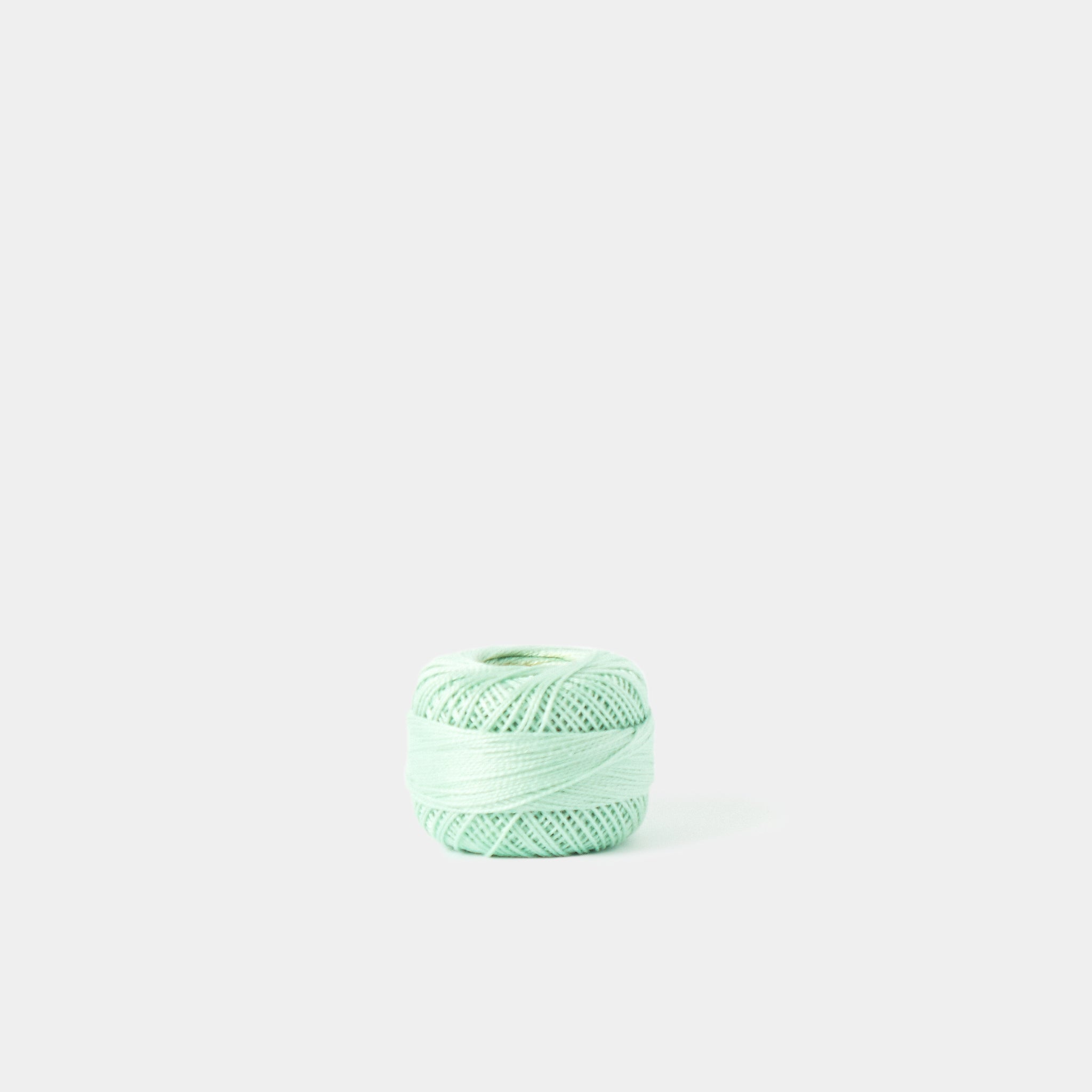 Perle Cotton: 4379 Light Nile Green Perle Cotton: 4379 Light Nile Green