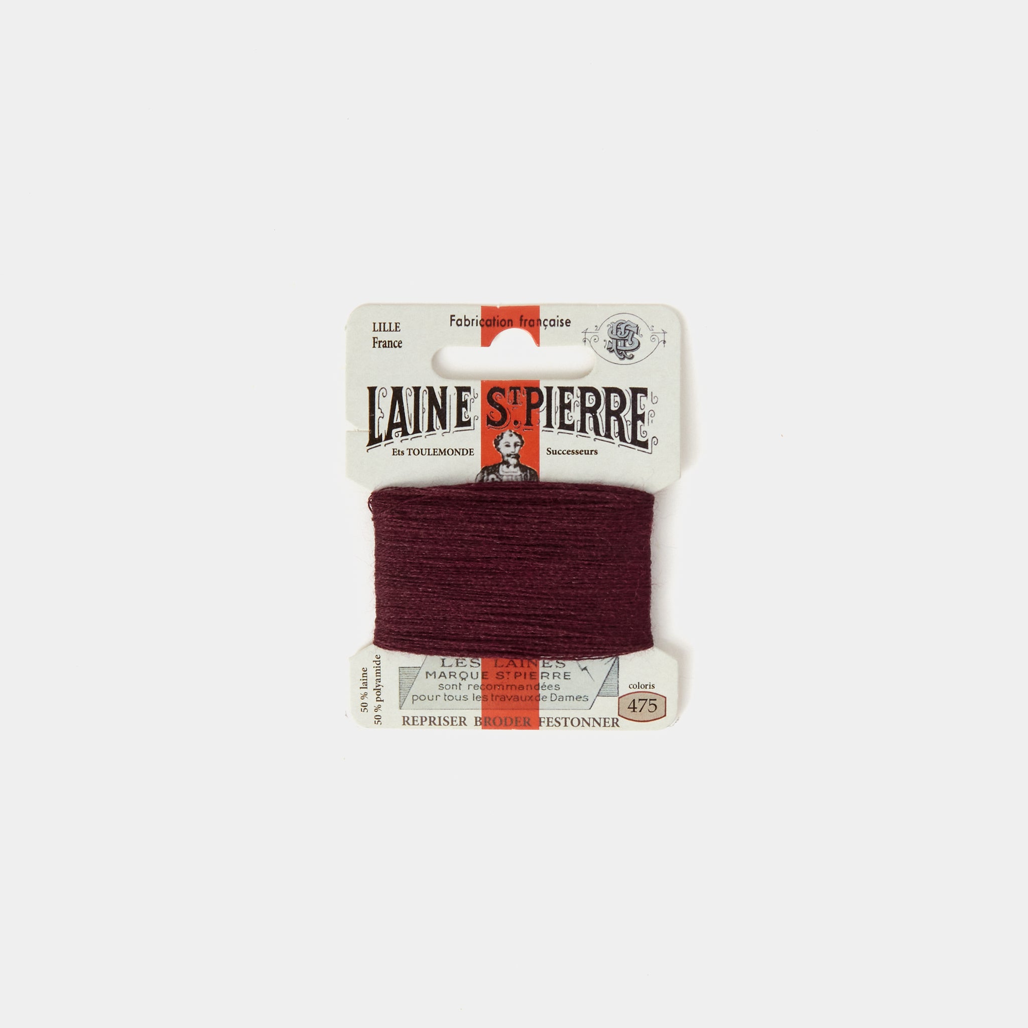 Laine Saint Pierre Pour Repriser / Broder - Marine Foncé N°645 - Ma Petite Mercerie